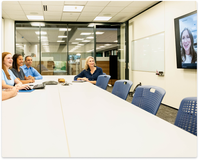 Smiling remote Protective Life employee working virtually from home.